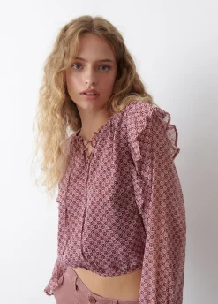 Blusa Corta-Brownie Spain New
