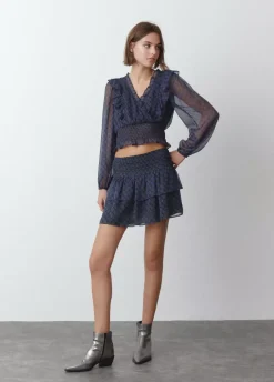 Blusa Cruzada Volantes-Brownie Spain Clearance