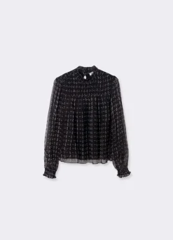 Blusa Cuello Alto-Brownie Spain Fashion