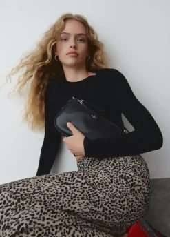 Bolso Hombro Detalle Cuerdas-Brownie Spain New
