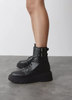 Bota Acordonada Tachas-Brownie Spain Hot