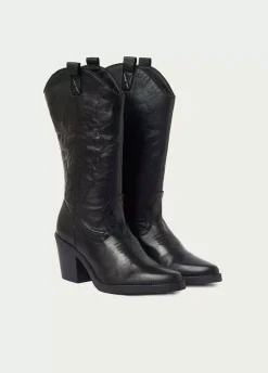 Bota Cowboy Pespuntes-Brownie Spain New