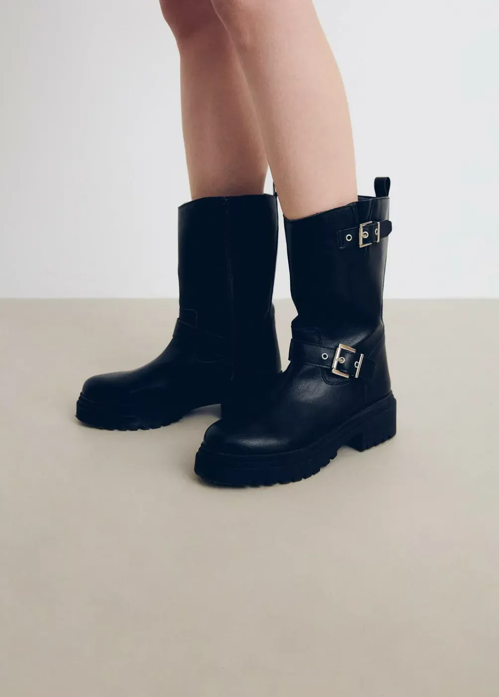 Bota Motera Hebillas-Brownie Spain Sale