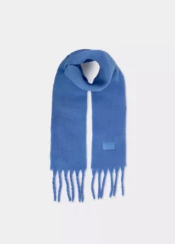 Bufanda Gruesa Estrecha Lisa Flecos-Brownie Spain Outlet