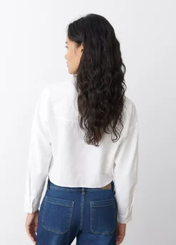 Camisa Cropped Lisa Bolsillo-Brownie Spain Best