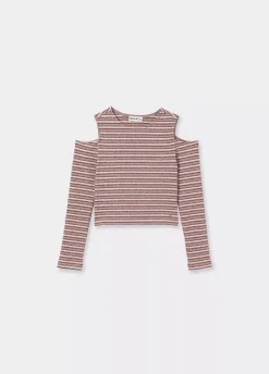 Camiseta Canale Hombros Rayas-Brownie Spain Discount