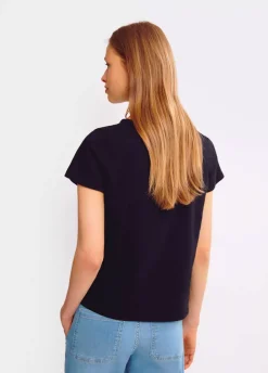 Camiseta Mar Basica Botones Organica | Compra Camisetas | Otono-Invierno 2021-Brownie Spain Sale