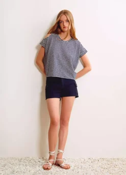 Camiseta Rayas Apertura-Brownie Spain Fashion