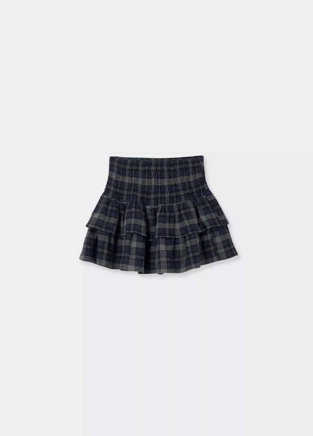 Falda Volantes Cuadros-Brownie Spain Clearance