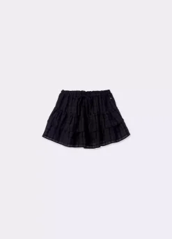 Falda Volantes Textura-Brownie Spain Hot