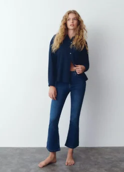 Jeans Flare Cropped-Brownie Spain Outlet