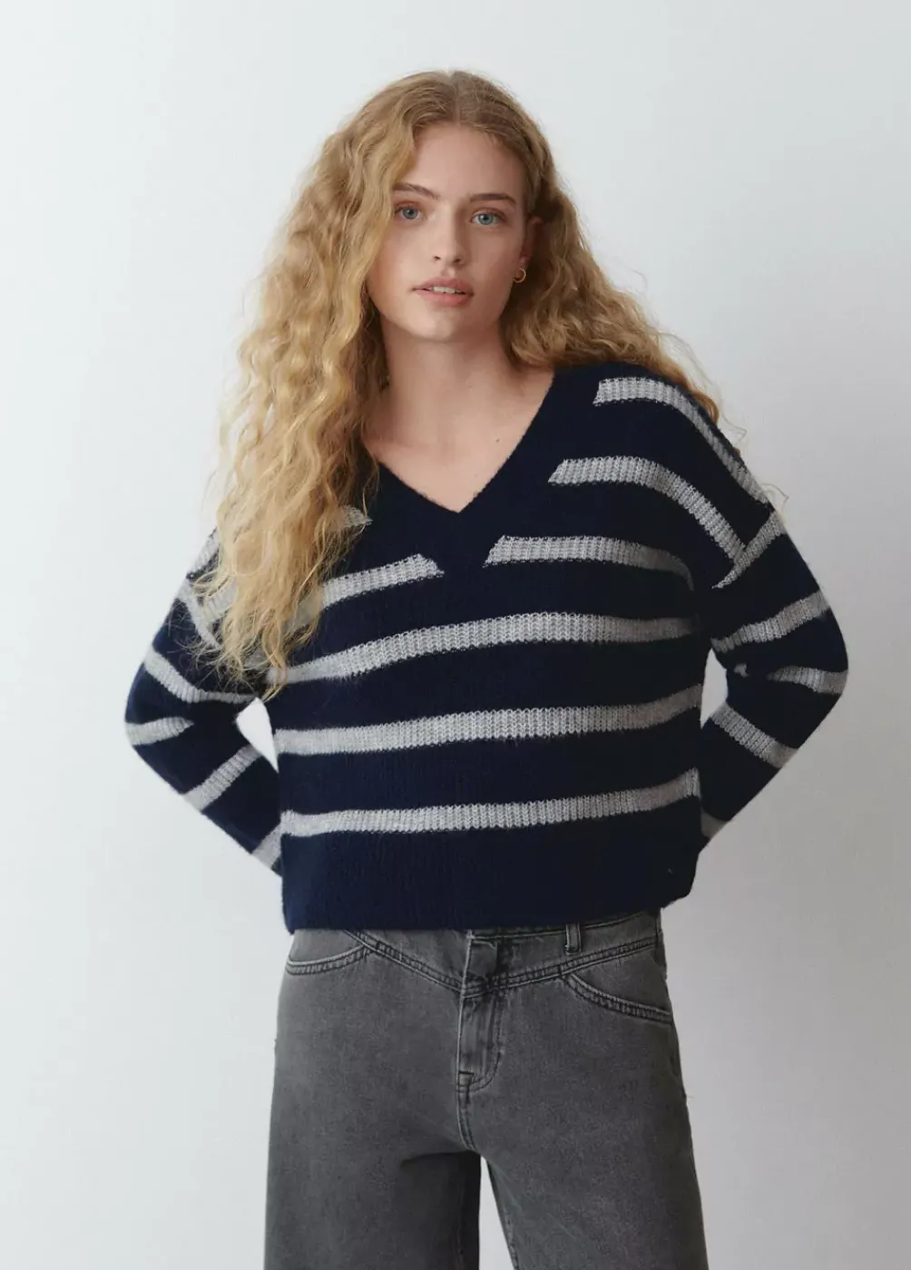 Jersey Cuello Pico Rayas-Brownie Spain Sale