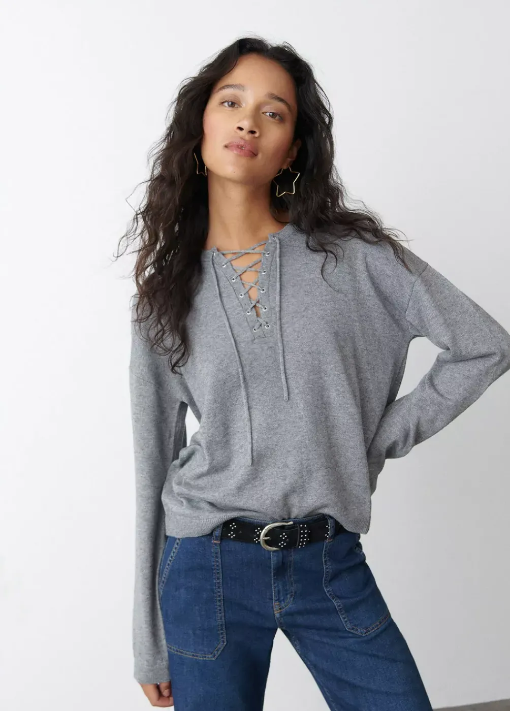 Jersey Cuerdas Punto Fino-Brownie Spain Online