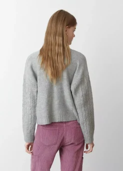 Jersey Trenzas Cuello Redondo-Brownie Spain Online