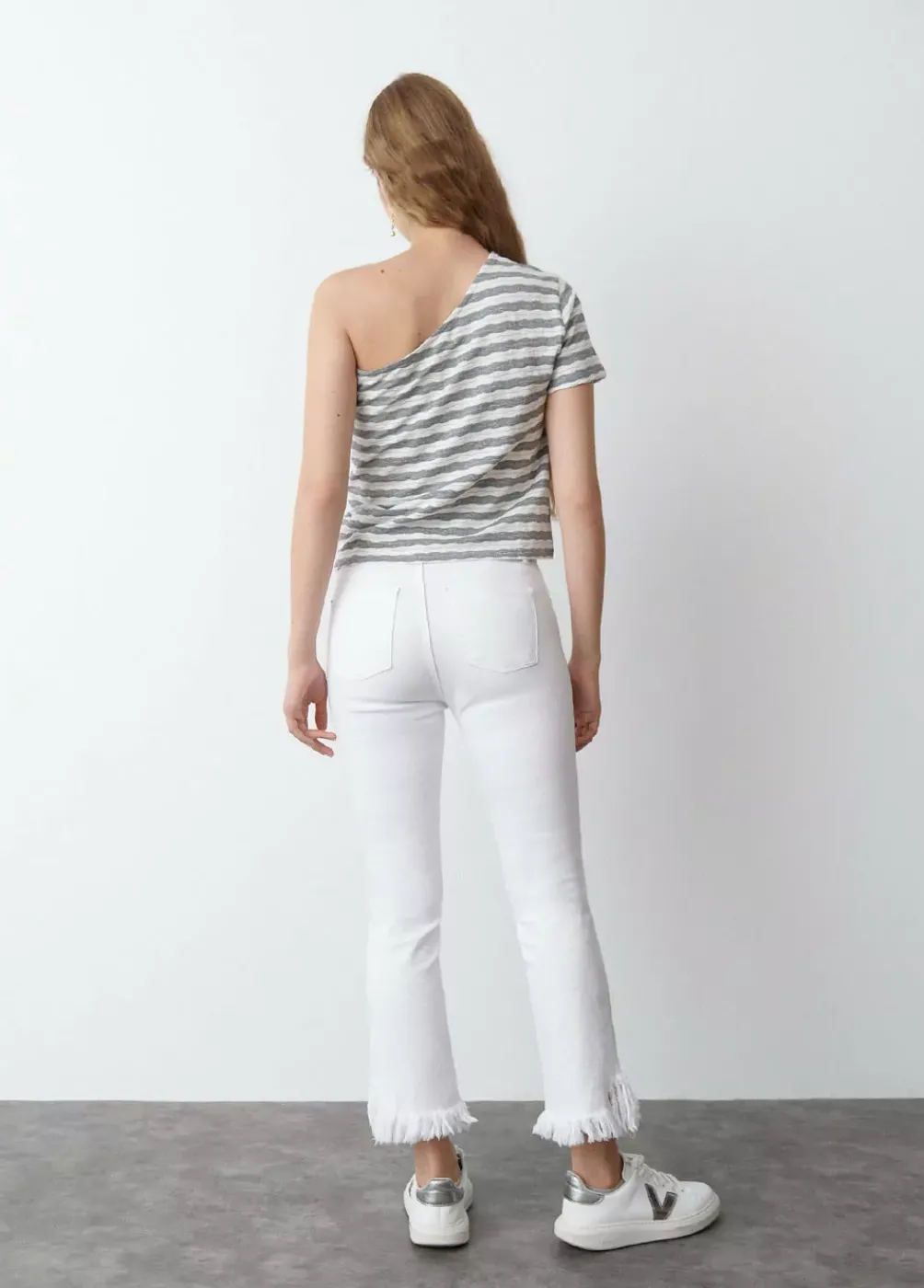 Pantalon Bajo Desflecado-Brownie Spain New
