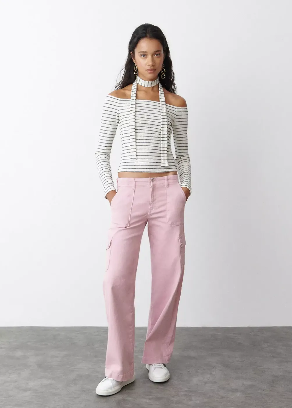 Pantalon Culotte Cargo-Brownie Spain Sale