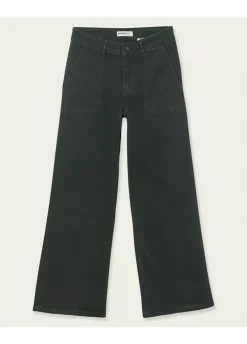 Pantalon Culotte Con Bolsillos Frontales-Brownie Spain Discount