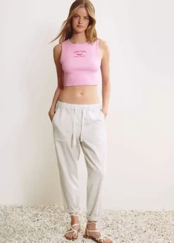 Pantalon Fluido Algodon-Brownie Spain Outlet