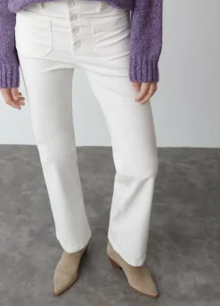 Pantalon Pana Culotte Bolsillo Frontal-Brownie Spain Best