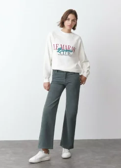 Pantalon Pana Recto-Brownie Spain Discount