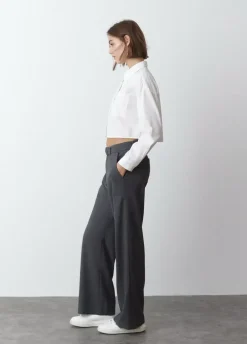 Pantalon Recto Con Cinturon-Brownie Spain Sale
