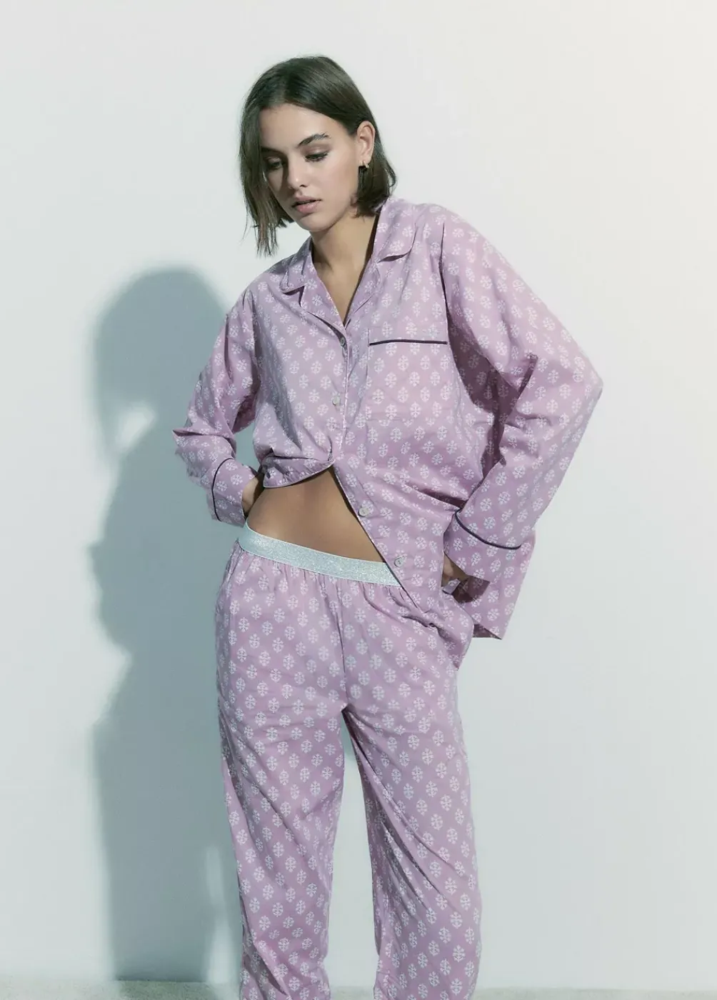 Pijama Largo Estampado-Brownie Spain New
