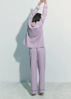 Pijama Largo Estampado-Brownie Spain New