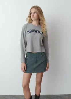 Sudadera Canale Brush Brownie-Brownie Spain Discount