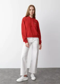 Sudadera Capucha Cropped-Brownie Spain Clearance