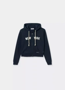 Sudadera Cremall Capucha New York-Brownie Spain Online