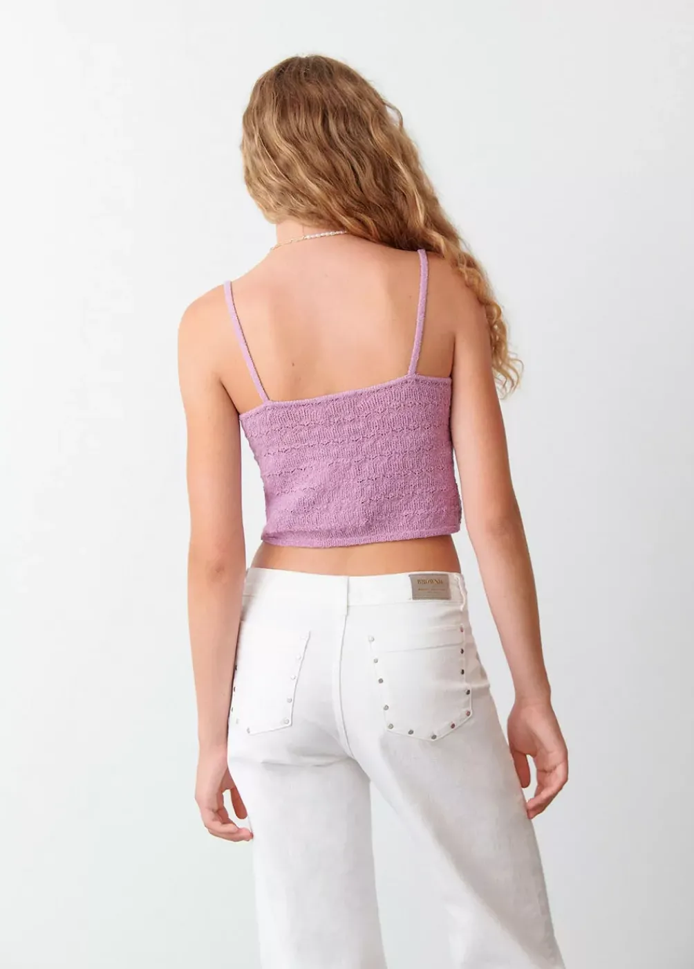 Top Crochet Tirantes Nudo-Brownie Spain Online