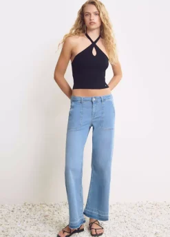 Top Punto Cruzado Cuello-Brownie Spain Online