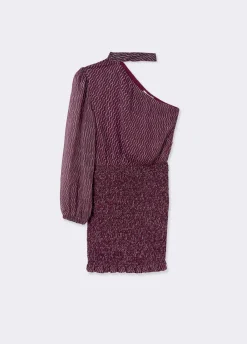 Vestido Asimetrico Choker-Brownie Spain Clearance