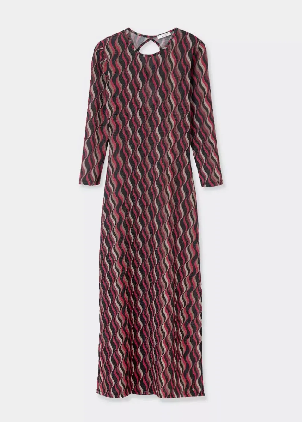Vestido Estampado Ondas-Brownie Spain New