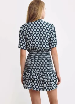 Vestido Gomas Etnico Abalorios-Brownie Spain Hot